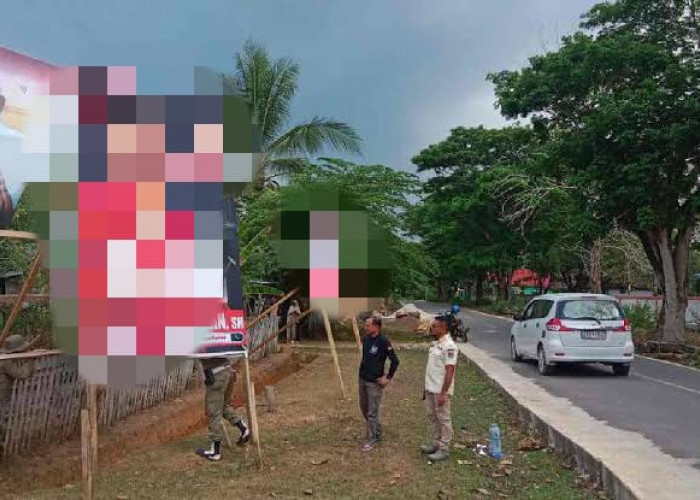 Baliho Caleg Mengganggu di Depan Rumah, Bawaslu Kota Bengkulu Imbau Copot Saja 