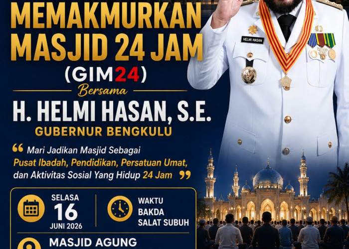 Helmi Hasan Sosialisasikan Gerakan Indonesia Memakmurkan Masjid 24 Jam di Cirebon