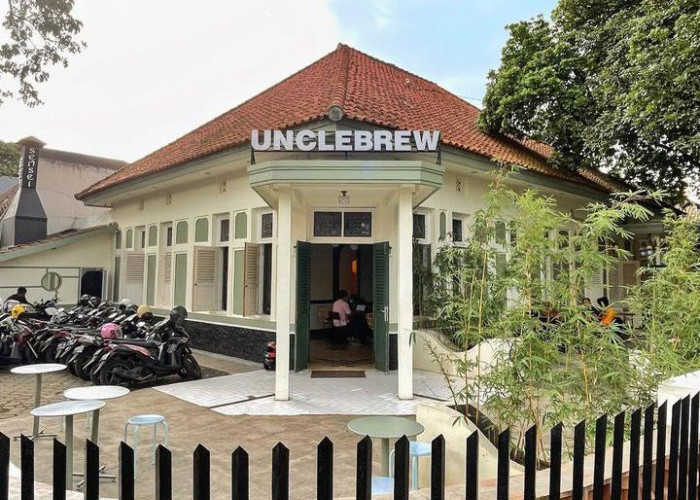 Kafe Uncle Brew Kopi Bandung, Kafe Estetik Berkonsep Klasik dan Elegan 