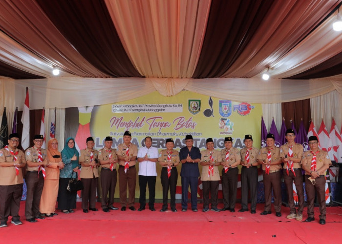  Asah Keterampilan Generasi Muda, LCT Pramuka di Bengkulu Makin Maju