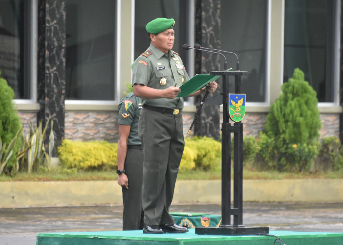 Danrem 041 Gamas Tekankan Empat Poin Amanat KSAD