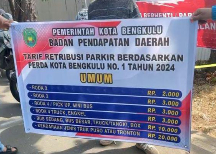 Bapenda Kota Bengkulu Ingatkan Pengunjung Festival Tabut: Tanpa Karcis, Parkir 'Gratis'
