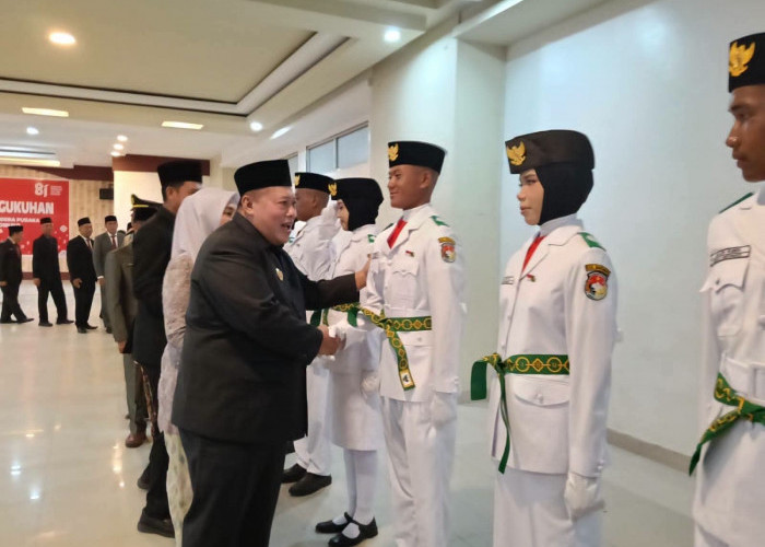 Sukses Kibarkan Merah Putih, Paskibraka Mukomuko Disiapkan Hadiah dan Wisata ke Bukittinggi