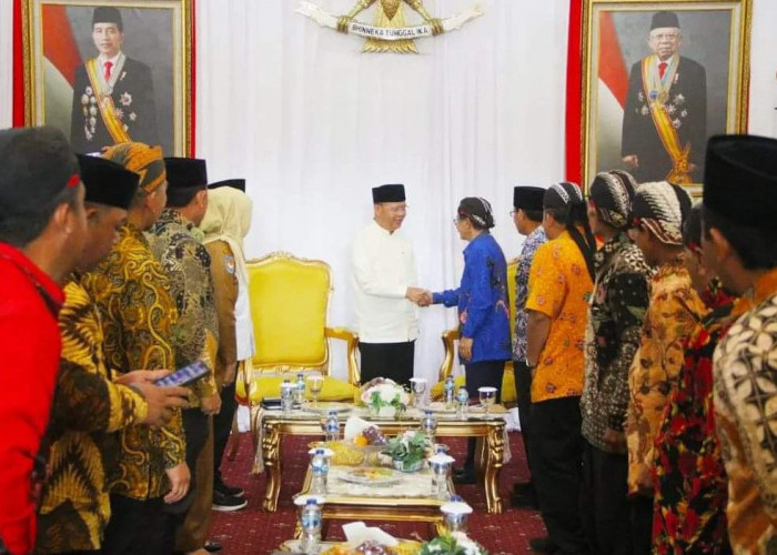 Persiapan Grebek Suro, Pengurus PMJB Rejang Lebong Temui Gubernur Bengkulu
