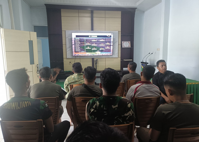 Nobar Piala Dunia 2026, Kodim 0423/BU Perkuat Kebersamaan TNI dan Masyarakat
