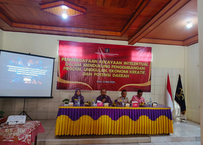 Lindungi Inovasi Lokal, Kanwil Kemenkumham Bengkulu Gencarkan Pendaftaran Merek UMKM di Kaur