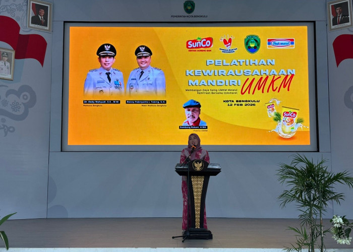 Gandeng Indomaret, Dinas Koperasi Kota Bengkulu Latih Kemandirian UMKM 