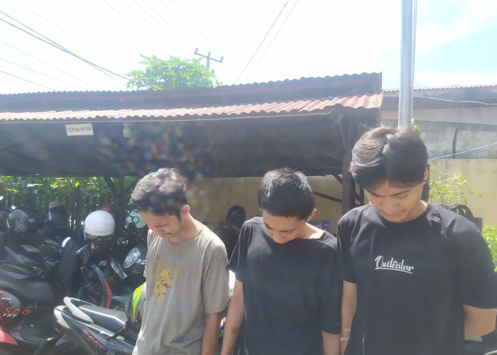 Rampas Handphone dan Aniaya Teman Saat Mabuk Tuak, 3 Pemuda di Bengkulu Ditangkap Polisi