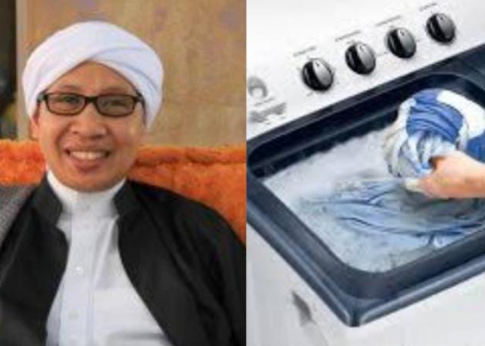Ibu-Ibu Wajib Tahu, Buya Yahya Jelaskan Cara Mencuci Baju yang Benar di Mesin Cuci Sesuai Islam