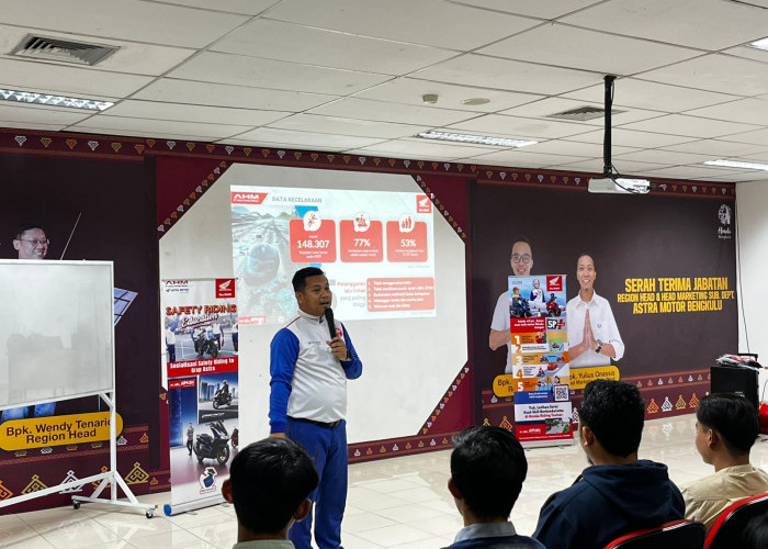 Astra Motor Bengkulu Bekali Karyawan Edukasi Safety Riding untuk Tingkatkan Kesadaran Berkendara Aman