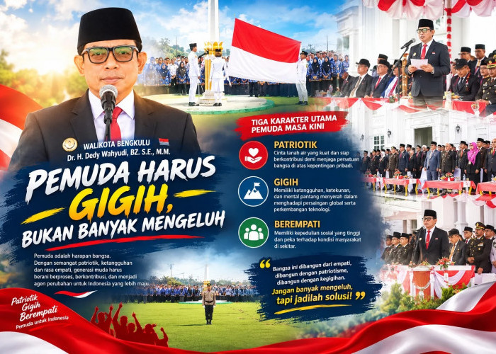 Peringatan Sumpah Pemuda 2026, Walikota Ajak Generasi Muda Tanamkan Kegigihan dan Empati