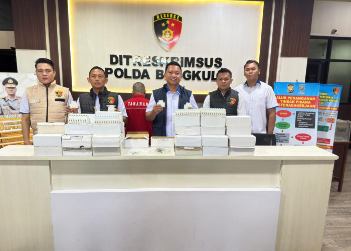 Polda Bengkulu Bongkar Peredaran MCB Palsu, Pria Asal Sumsel Jadi Tersangka 