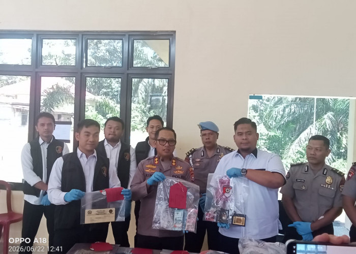 Polres Mukomuko Bongkar Jaringan Sabu Antarprovinsi Bermodus Peta Digital