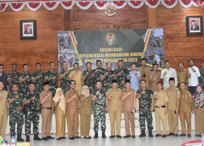 Korem 041/Gamas Bengkulu Sampaikan Program Terpadu Tingkatkan Taraf Hidup Masyarakat