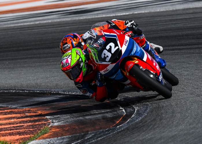 Terkencang di FP Valencia, Ramadhipa Tembus Enam Besar Moto3 Junior
