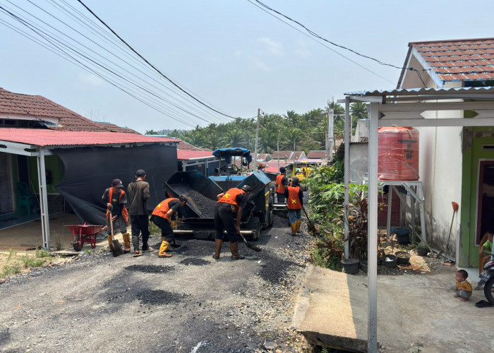 Program 1000 Jalan Mulus, Jalan Lingkungan Perumnas Puri Bandara Kini Diaspal