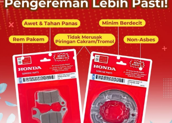 Jangan Tunggu Rem Bermasalah, Rutin Cek dan Ganti Kampas Rem di AHASS