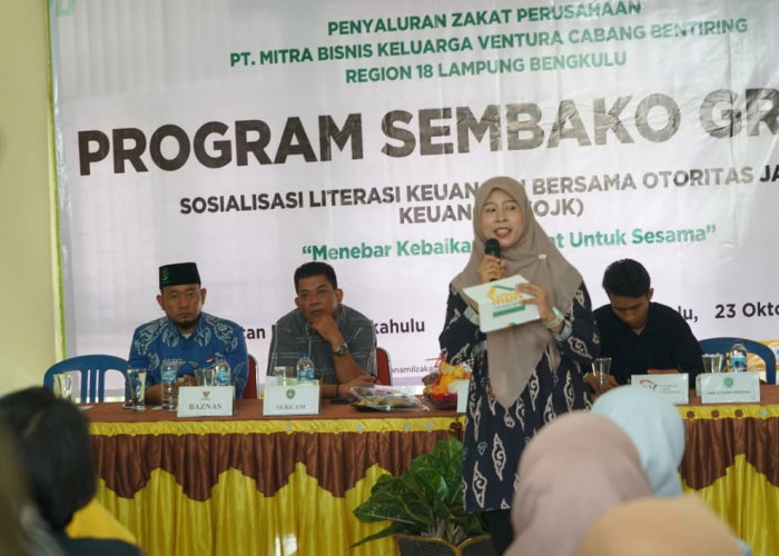 MBK Ventura dan Baznas Salurkan 350 Paket Sembako di Muara Bangkahulu Kota Bengkulu