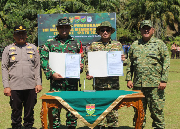 TMMD ke-128 Resmi Dibuka di Seluma, Jalan 8 Km hingga Bantuan Sosial Jadi Harapan Baru Bagi Warga 