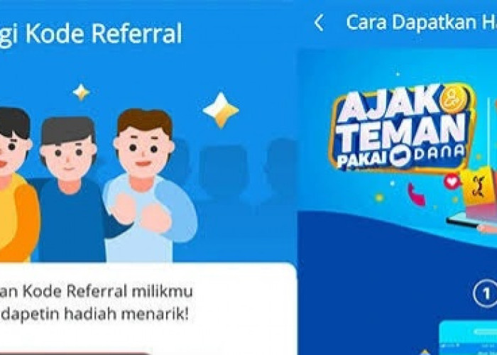 Bukan Link DANA Kaget Atau Game Penghasil Uang, Ini Cara Hasilkan Voucher DANA Gratis Rp30.000 Dari Referral