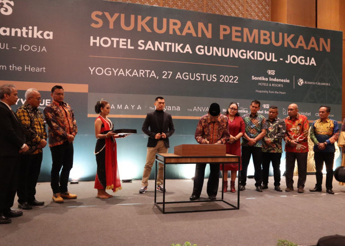 Hotel Santika Resmi Dibuka di Kabupaten Gunungkidul  
