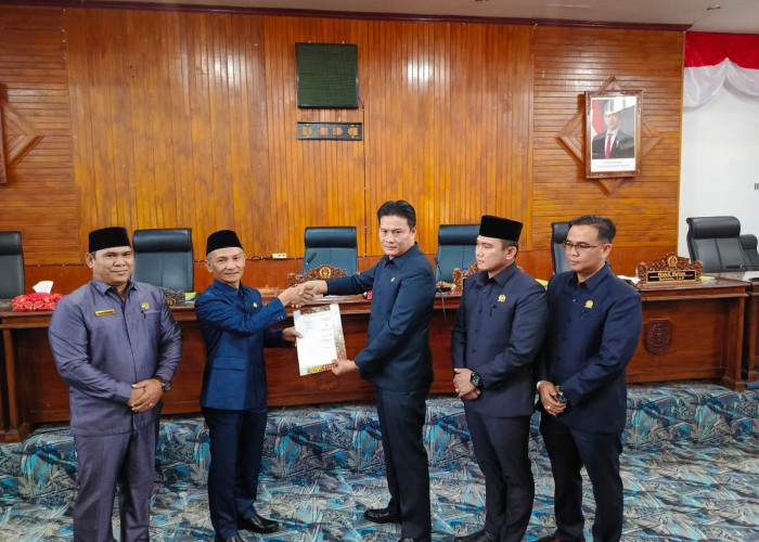 DPRD Kaur Sahkan Perda Pertanggungjawaban APBD 2024, Jadi Acuan Perbaikan Anggaran