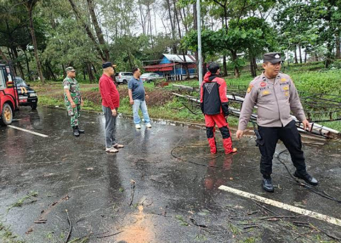 Hujan Disertai Badai dan Potensi Banjir, Warga Kota Bengkulu Diimbau Waspada