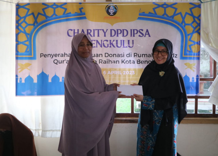 Charity IPSA Bengkulu Salurkan Bantuan Sosial ke Rumah Tahfidz Qur'an Raihan Kota 
