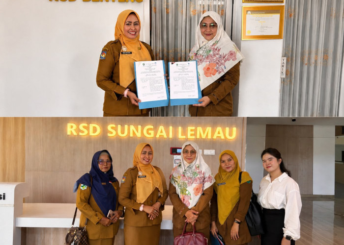 Perkuat Jejaring Layanan Kesehatan, RSTG Jalin Kerja Sama dengan RSUD Sungai Lemau dan RSUD Benteng