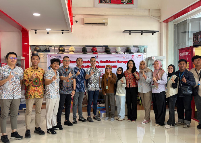 Astra Motor Bengkulu Gandeng Jurnalis dalam Aksi Donor Darah HUT Astra Motor Ke-56