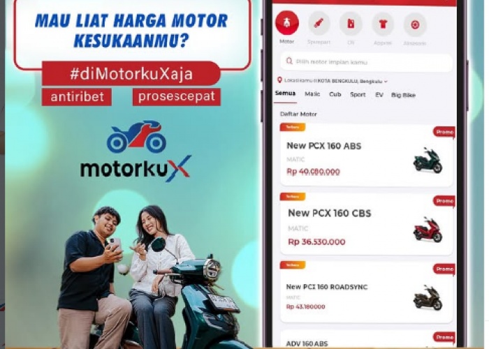 Cek Harga Motor Honda Kini Lebih Mudah Lewat Motorku X
