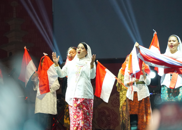 Hidupkan Semangat Patriotisme, Destita Tampilkan Teaterikal Fatmawati di Festival Tabut Bengkulu