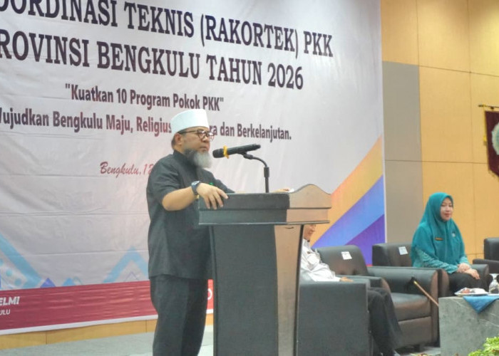 PKK Bengkulu Dorong Ketahanan Pangan dan Pemberdayaan Keluarga di Rakortek 2026