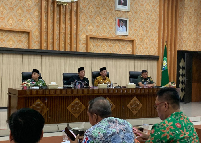 Tujuh Sekda Ikuti Rapat Jelang Pelantikan Bupati di Kantor Gubernur Bengkulu