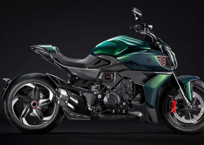 Diavel V4 Edisi Terbatas, Motor Futuristik Hasil Kerjasama Ducati dan Bentley