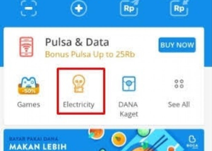 Dijamin Lebih Praktis, Cara Beli Pulsa dan Token Listrik Pakai Voucher DANA