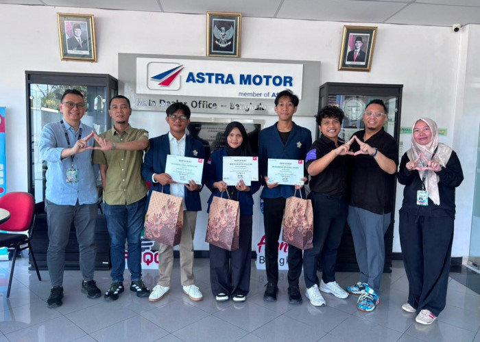 Astra Motor Bengkulu Serahkan Penghargaan pada Pemenang Astra Honda SDGs Future Leaders 2026 Tingkat Regional