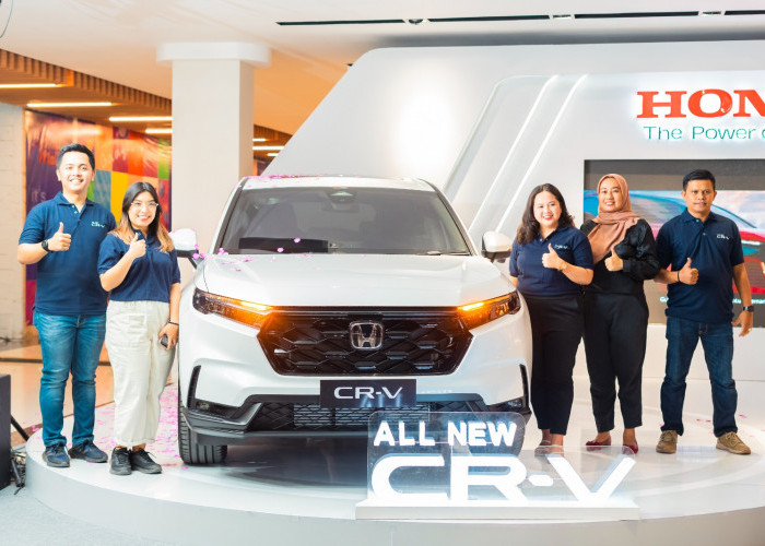 All New Honda CR-V, SUV Premium dengan Teknologi Hybrid, Kini Hadir di Bengkulu