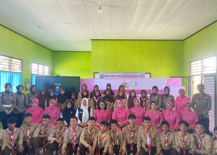 Bhayangkari Kaur Edukasi Pelajar Cegah Kekerasan Seksual