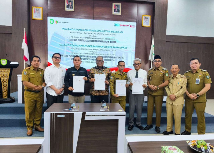 Kepahiang Jadi Kabupaten Pertama di Bengkulu Terapkan Siskeudes Digital, Wujud Transparansi dan Akuntabilitas 