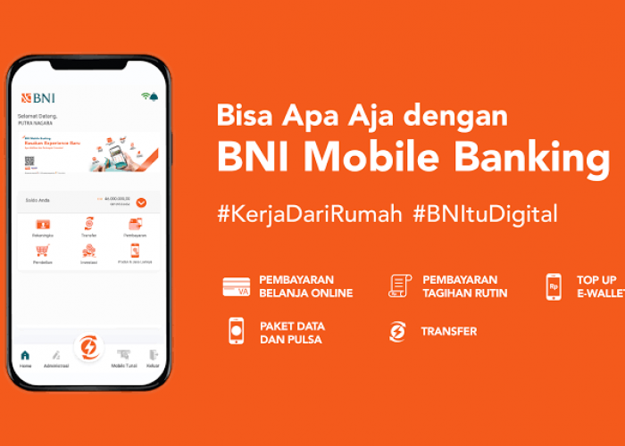 Tambah 2,9 Juta Dalam Tempo 5 Bulan, Pengguna BNI Mobile Banking Melesat Jadi 14,7 Juta User