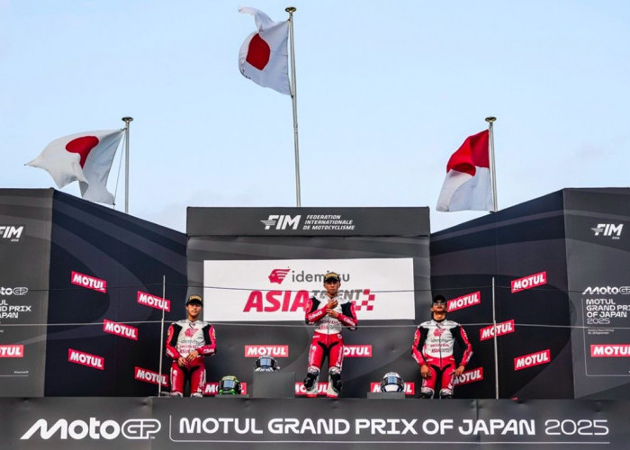 Tembus Top 3 Klasemen, Pebalap Astra Honda Tampil Kencang di IATC Motegi