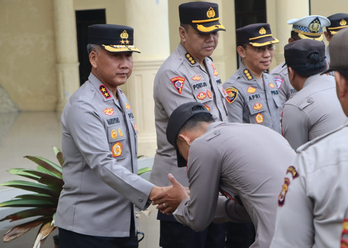 Hangatnya Halal Bihalal di Polda Bengkulu, Kapolda Tekankan Soliditas dan Profesionalisme
