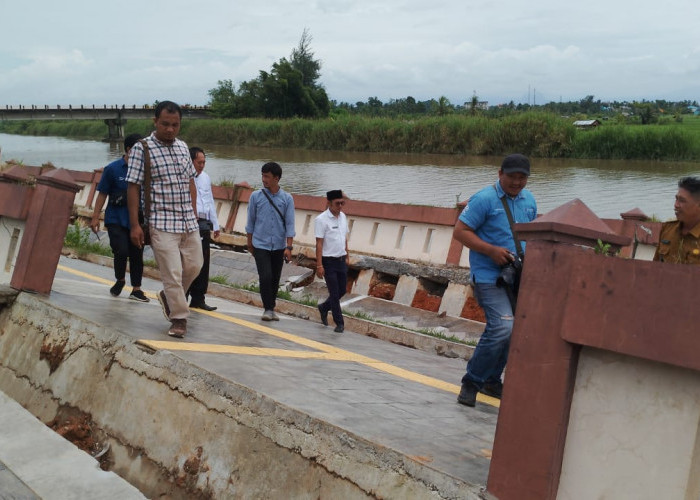 Kapolresta Bengkulu Tanggapi Bangunan Kota Tuo yang Amblas