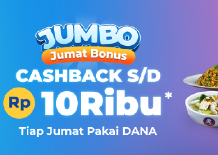 Setiap Jumat! Dapatkan Solaria Cashback 5% maksimum Rp10.000 dengan Scan DANA QRIS 