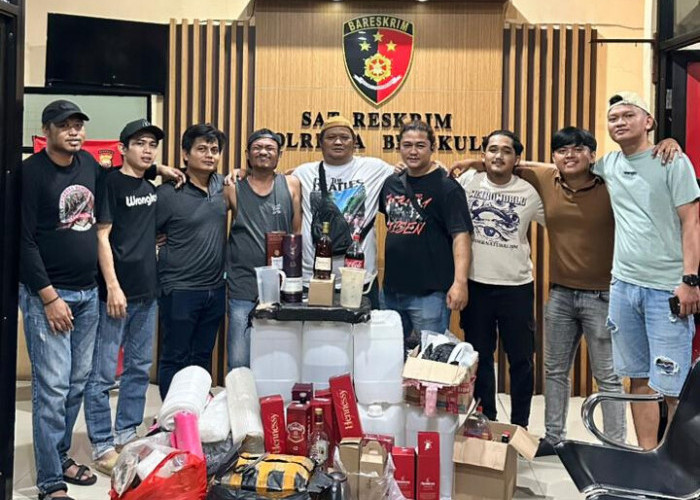 Resmob Macan Gading Bongkar Lokasi Peracikan Miras Oplosan di Penurunan