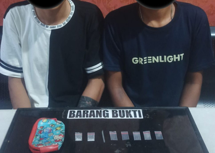 Simpan Sabu, Dua Pemuda di Bengkulu Ditangkap
