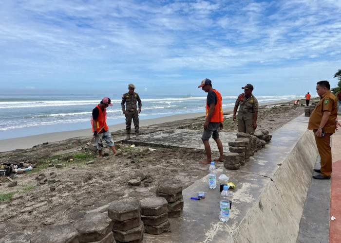 Dispar Kota Bengkulu Minta Pedagang Bongkar Pondok Jualan, Dukung Perbaikan Jogging Track Pantai Panjang