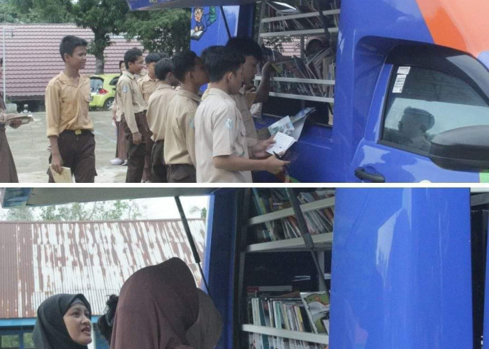 Tingkatkan Minat Baca di Kalangan Masyarakat, Pemkot Bengkulu Hadirkan Perpustakaan Keliling 