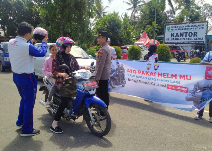 Berbahaya Bonceng Anak di Depan, Ini Tips #Cari_Aman Berkendara Bersama Anak dari Honda Bengkulu